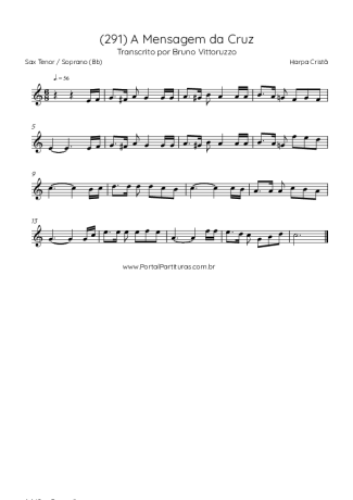 Score for Tenor Saxophone Soprano (Bb)