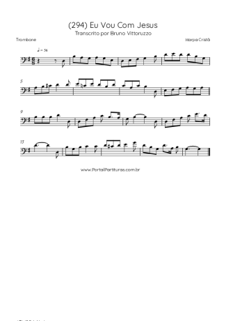 Harpa Cristã  score for Trombone