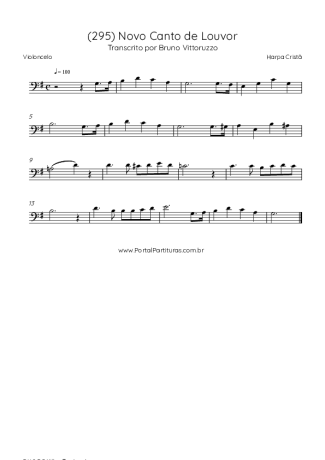 Score for Cello