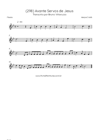 Harpa Cristã  score for Flute