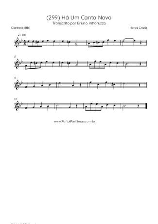 Harpa Cristã  score for Clarinet (Bb)