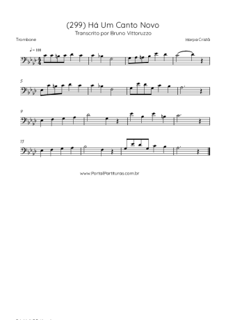 Harpa Cristã  score for Trombone