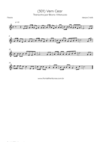 Harpa Cristã  score for Flute