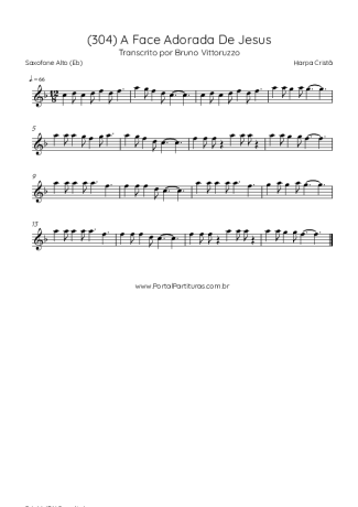 Harpa Cristã  score for Alto Saxophone