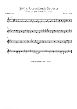 Harpa Cristã  score for Clarinet (C)