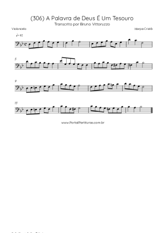 Score for Cello