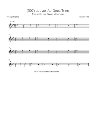 Harpa Cristã  score for Trumpet