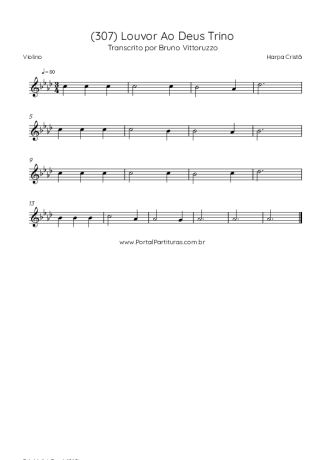 Score for Violin