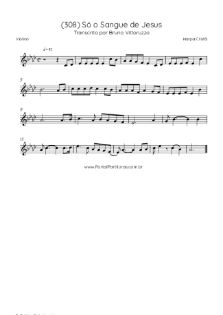 Score for Violin