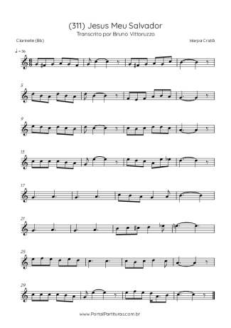 Score for Clarinet (Bb)