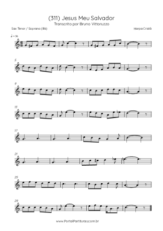 Score for Tenor Saxophone Soprano (Bb)