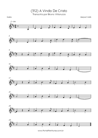 Score for Harmonica