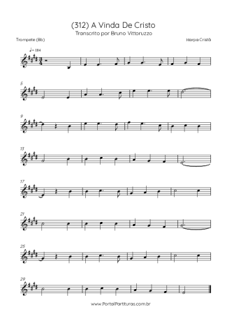 Harpa Cristã  score for Trumpet