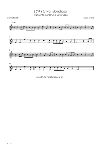 Score for Clarinet (Bb)