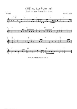 Harpa Cristã  score for Keyboard