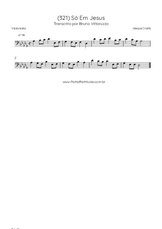 Harpa Cristã  score for Cello