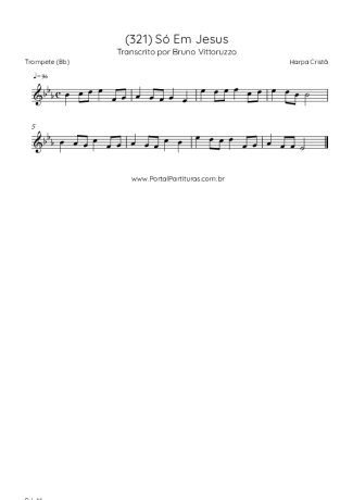 Harpa Cristã  score for Trumpet