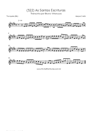 Score for Trumpet