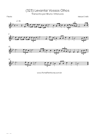 Harpa Cristã  score for Flute