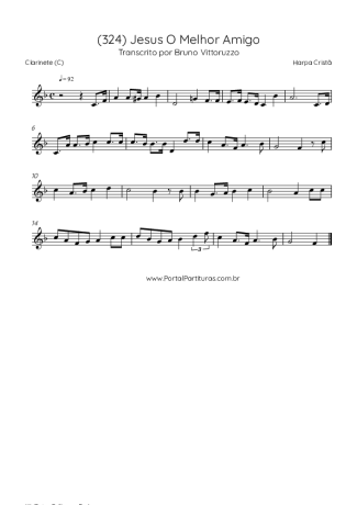 Score for Clarinet (C)