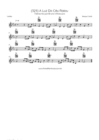 Harpa Cristã  score for Acoustic Guitar