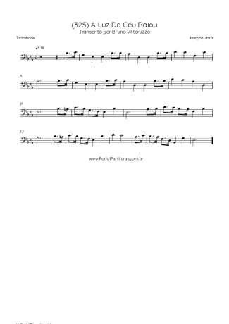 Harpa Cristã  score for Trombone