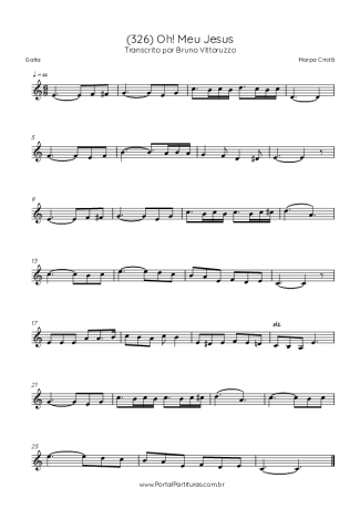 Harpa Cristã  score for Flute