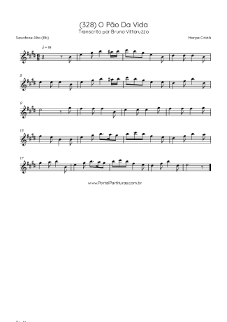 Harpa Cristã  score for Alto Saxophone