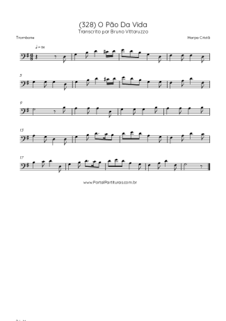 Harpa Cristã  score for Trombone