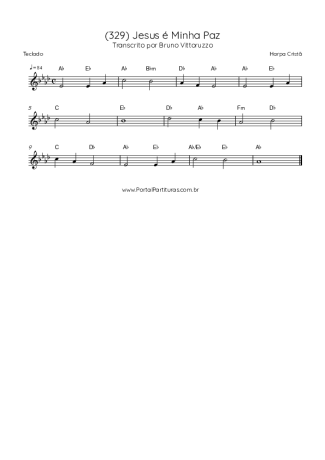 Harpa Cristã  score for Keyboard