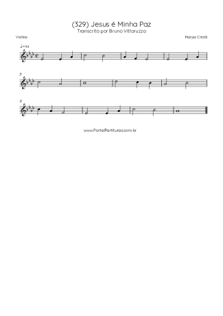 Harpa Cristã  score for Violin