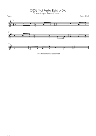 Harpa Cristã  score for Flute