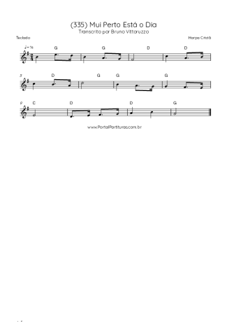 Harpa Cristã  score for Keyboard