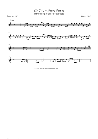 Harpa Cristã  score for Trumpet