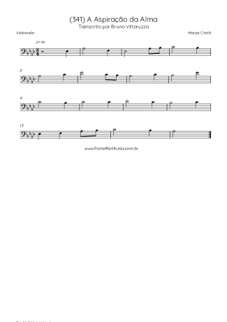 Harpa Cristã  score for Cello