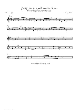 Harpa Cristã  score for Clarinet (C)