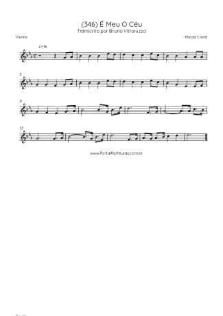 Harpa Cristã  score for Violin