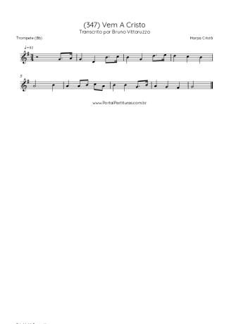 Harpa Cristã  score for Trumpet