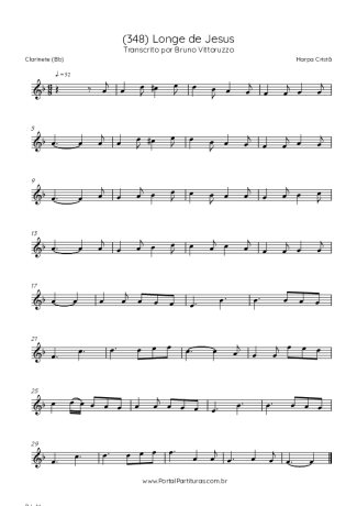 Harpa Cristã  score for Clarinet (Bb)