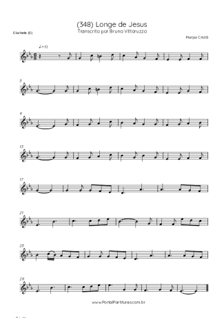Harpa Cristã  score for Clarinet (C)