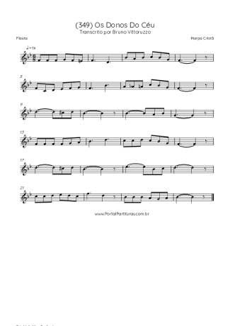 Harpa Cristã  score for Flute