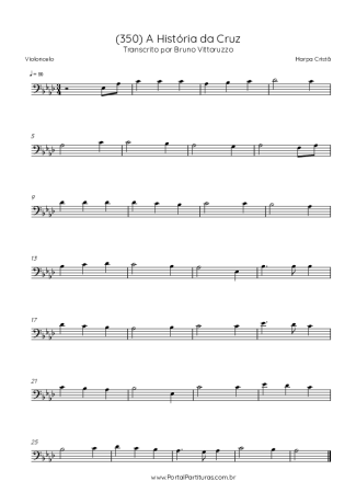 Harpa Cristã  score for Cello