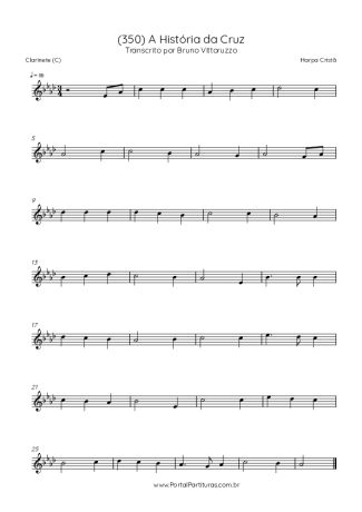 Harpa Cristã  score for Clarinet (C)