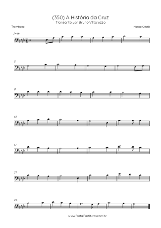 Harpa Cristã  score for Trombone