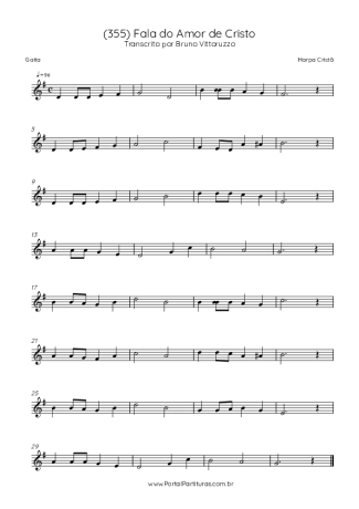Harpa Cristã  score for Harmonica