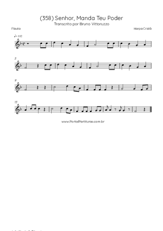 Harpa Cristã  score for Flute
