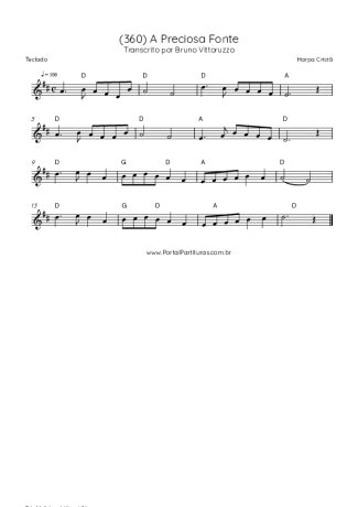 Harpa Cristã  score for Keyboard