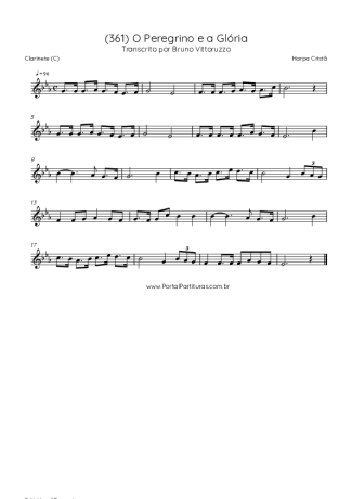 Harpa Cristã  score for Clarinet (C)