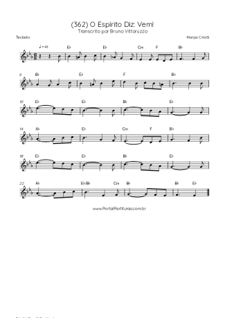 Harpa Cristã  score for Keyboard