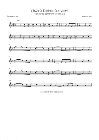 Harpa Cristã  score for Trumpet